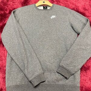 Grey Nike crewneck